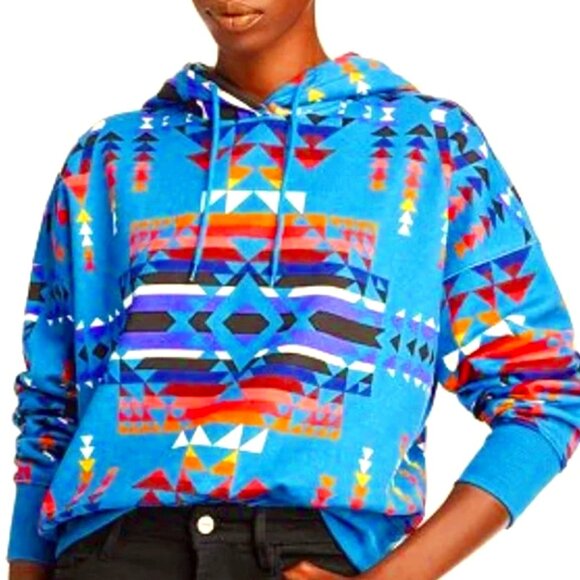 Pendleton Aqua Colab Printed Exclusive Hoodie size small - Picture 1 of 4